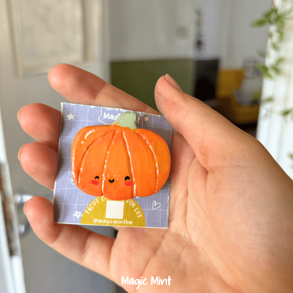 Pin brosa dovleac Halloween - Image 2