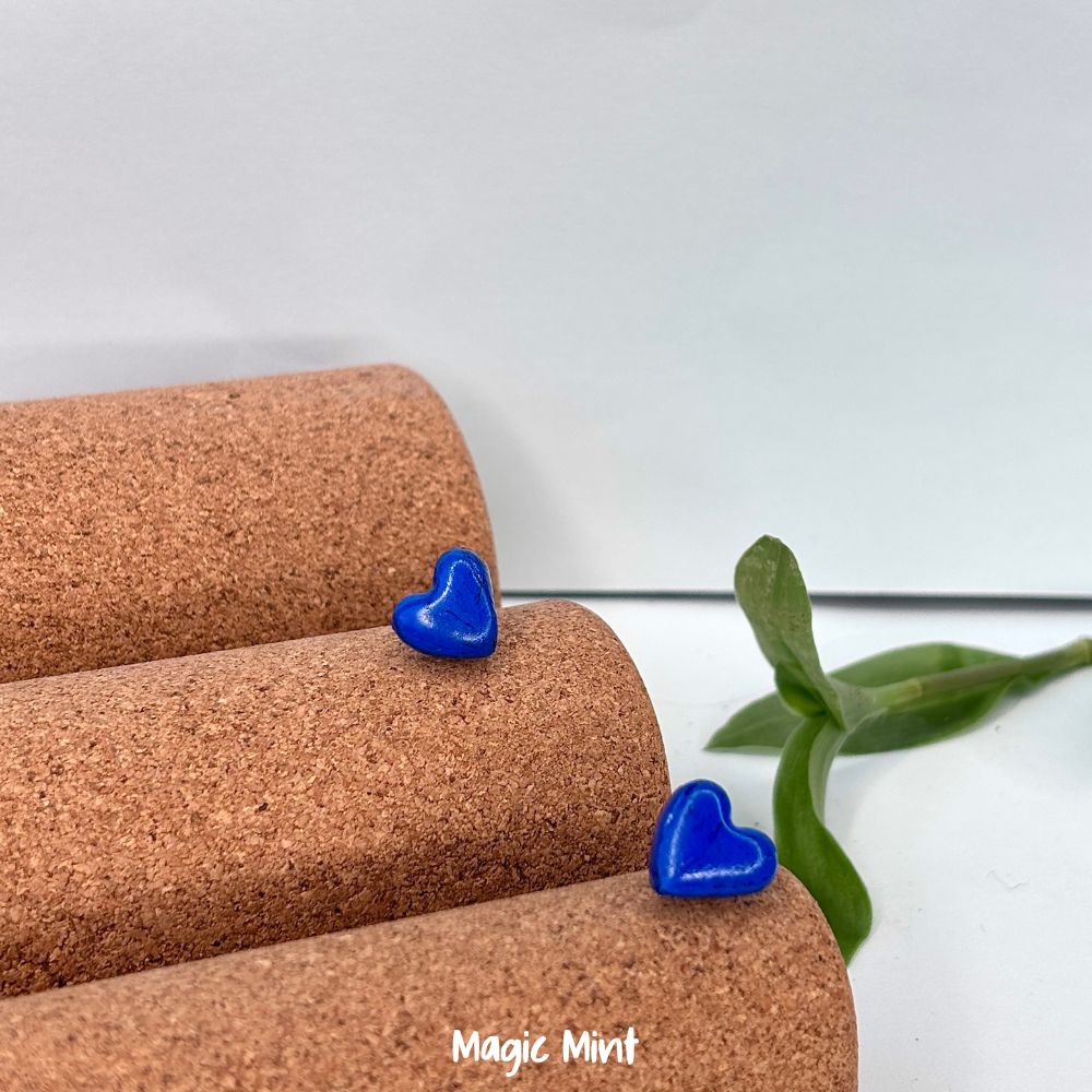 Set cercei multicolori formă inimioară - Image 3