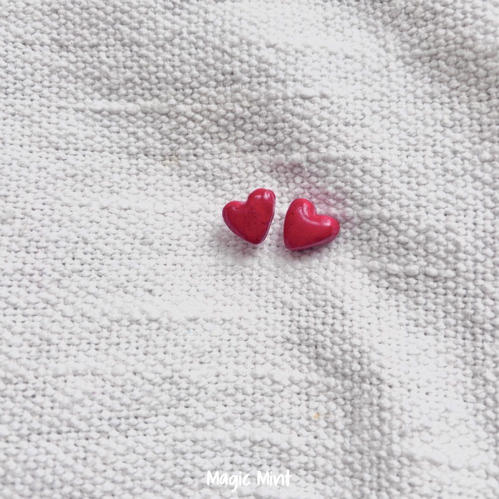 Set cercei multicolori formă inimioară - Image 8